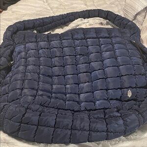 FP Movement by Free People Navy Quilted Bag